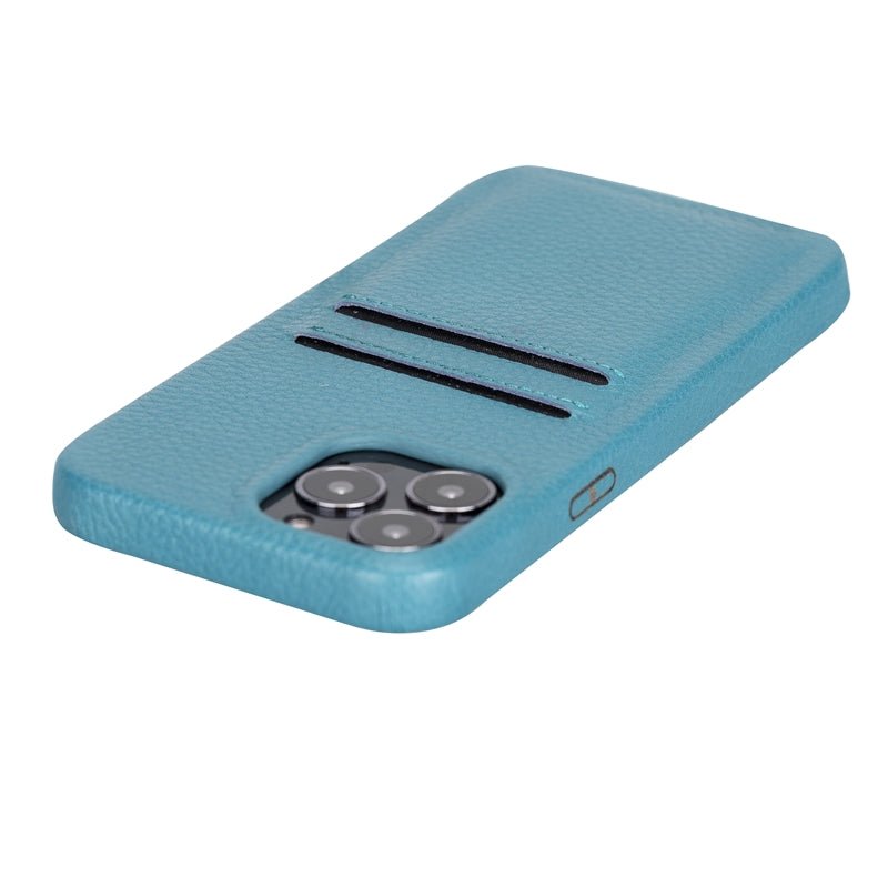 iPhone 13 Pro Leather Snap - on wallet case by Hardiston - premium iPhone 13 Cases