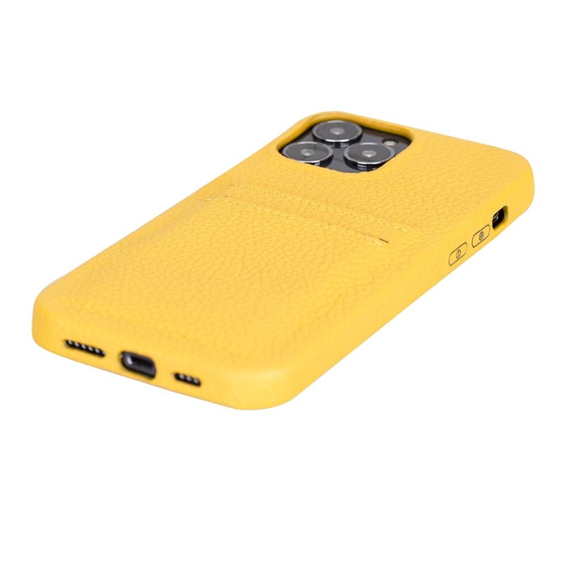 iPhone 13 Pro Leather Snap - on wallet case by Hardiston - premium iPhone 13 Cases