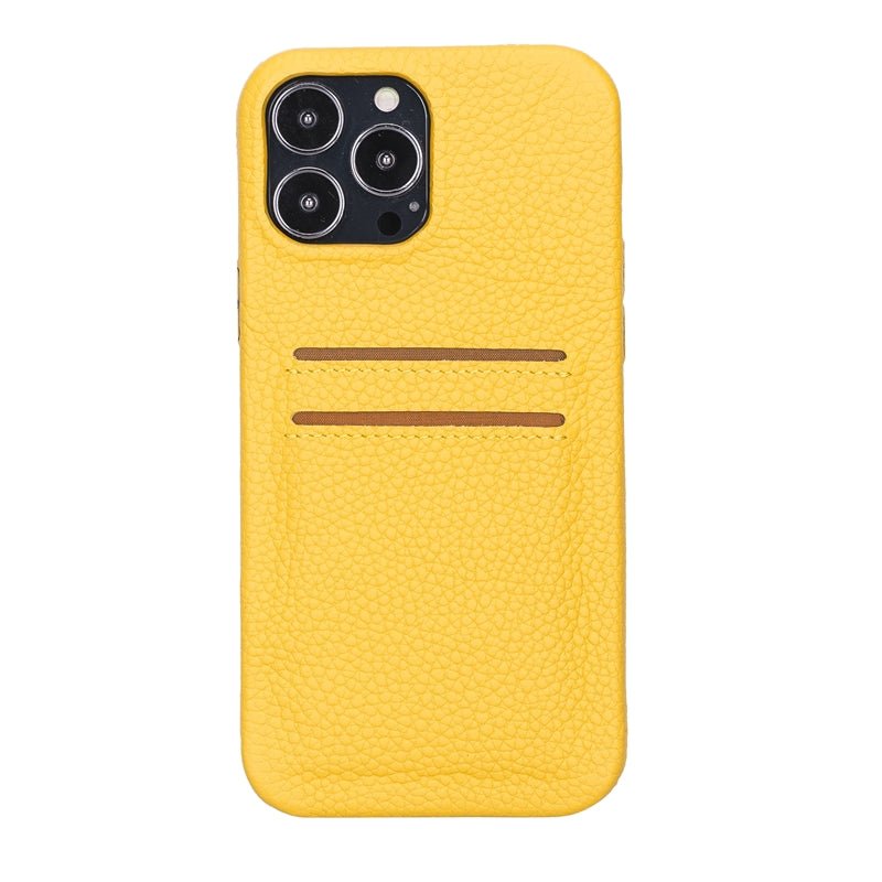 iPhone 13 Pro Leather Snap - on wallet case by Hardiston - premium iPhone 13 Cases