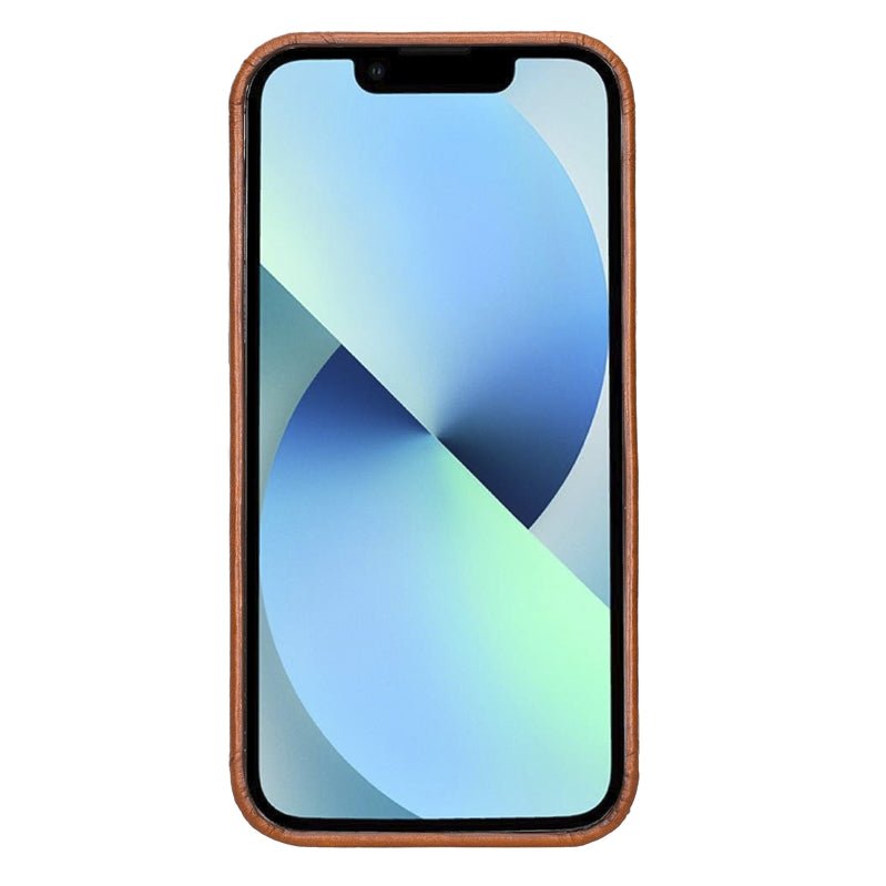 iPhone 13 Pro Max Leather Snap - on wallet case by Hardiston - premium iPhone 13 Cases