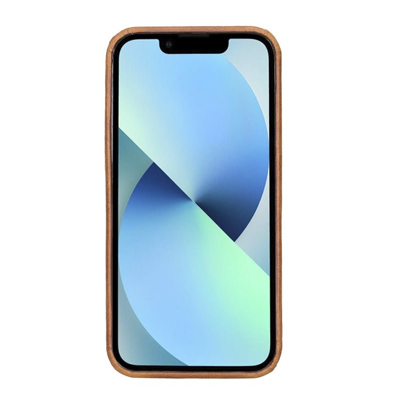 iPhone 13 Pro Max Leather Snap - on wallet case by Hardiston - premium iPhone 13 Cases