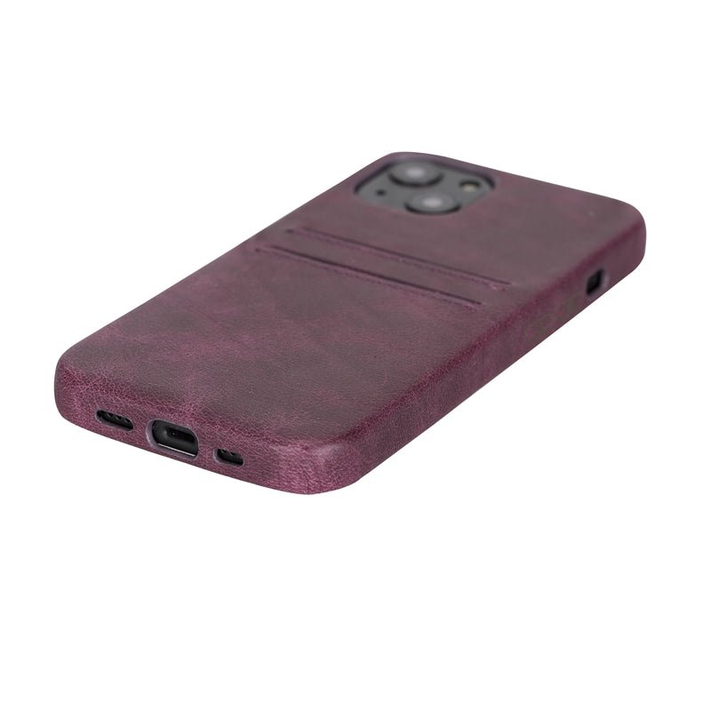iPhone 13 Snap - on Leather Wallet Case by Hardiston - premium iPhone 13 Cases