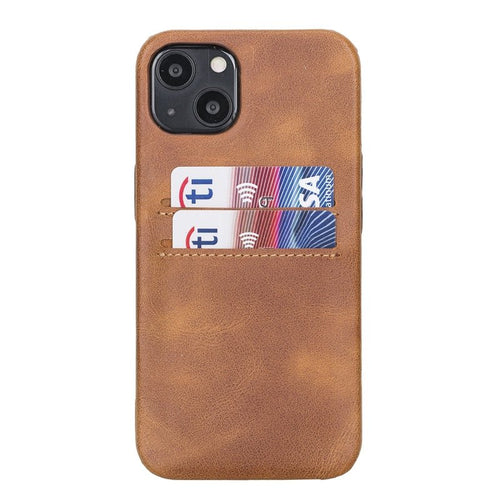 iPhone 13 Snap - on Leather Wallet Case by Hardiston - premium iPhone 13 Cases