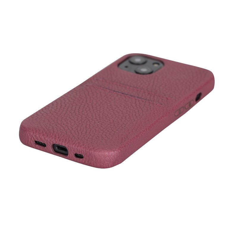 iPhone 13 Snap - on Leather Wallet Case by Hardiston - premium iPhone 13 Cases