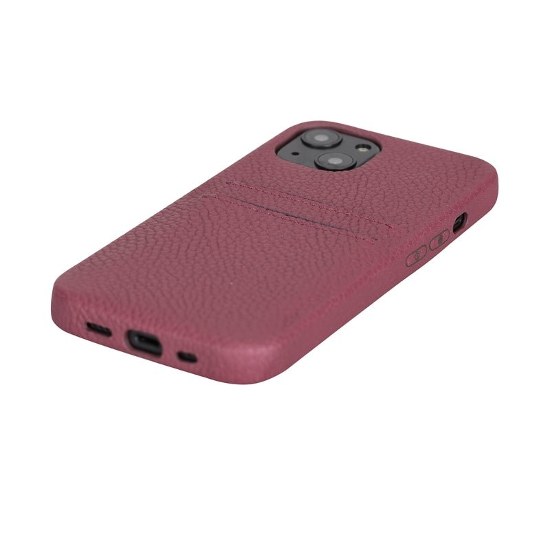 iPhone 13 Snap - on Leather Wallet Case by Hardiston - premium iPhone 13 Cases
