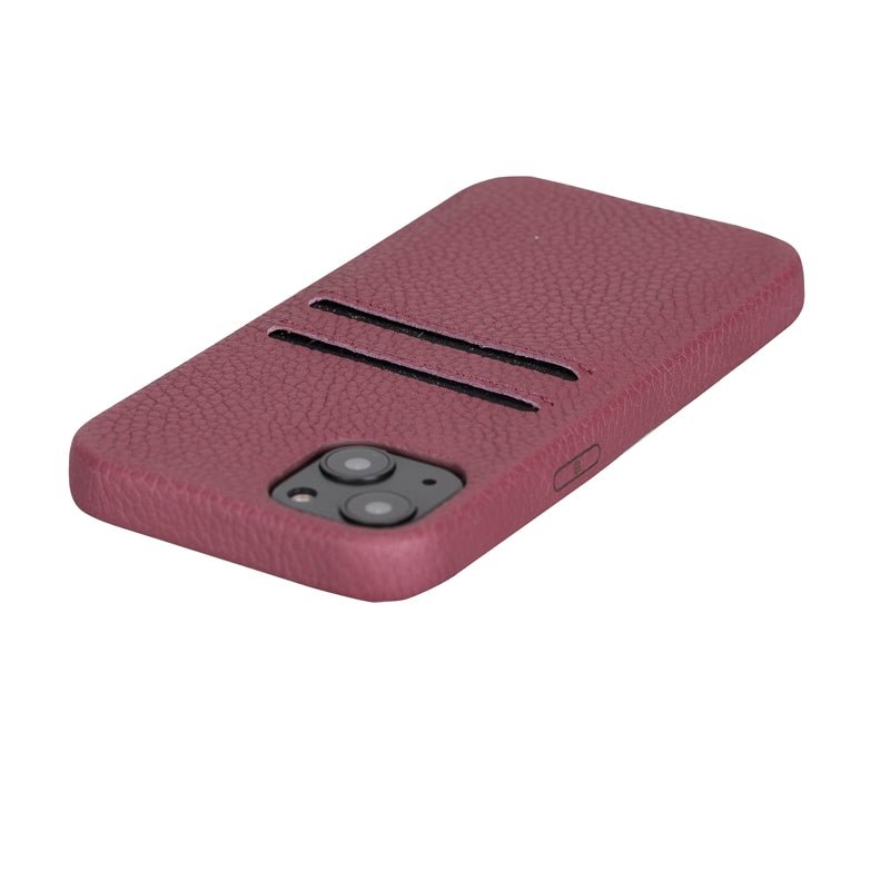 iPhone 13 Snap - on Leather Wallet Case by Hardiston - premium iPhone 13 Cases