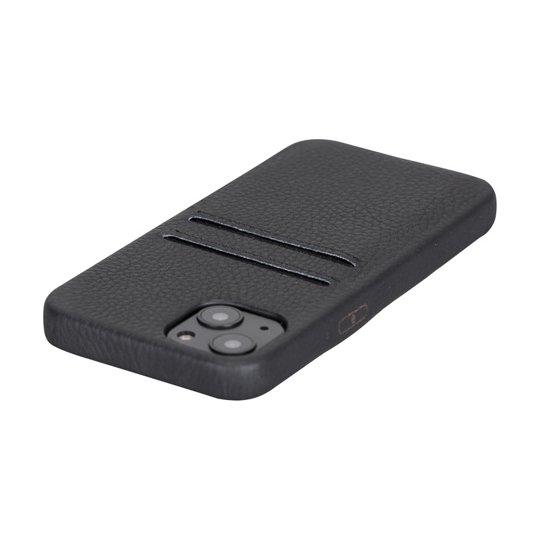 iPhone 13 Snap - on Leather Wallet Case by Hardiston - premium iPhone 13 Cases