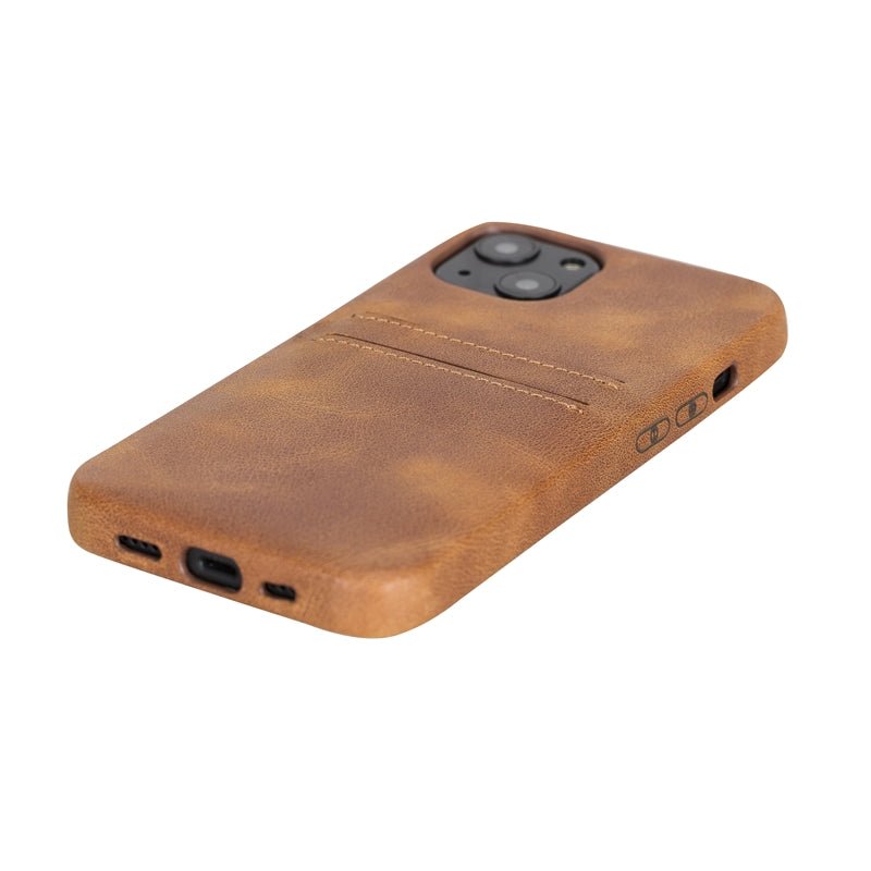 iPhone 13 Snap - on Leather Wallet Case by Hardiston - premium iPhone 13 Cases