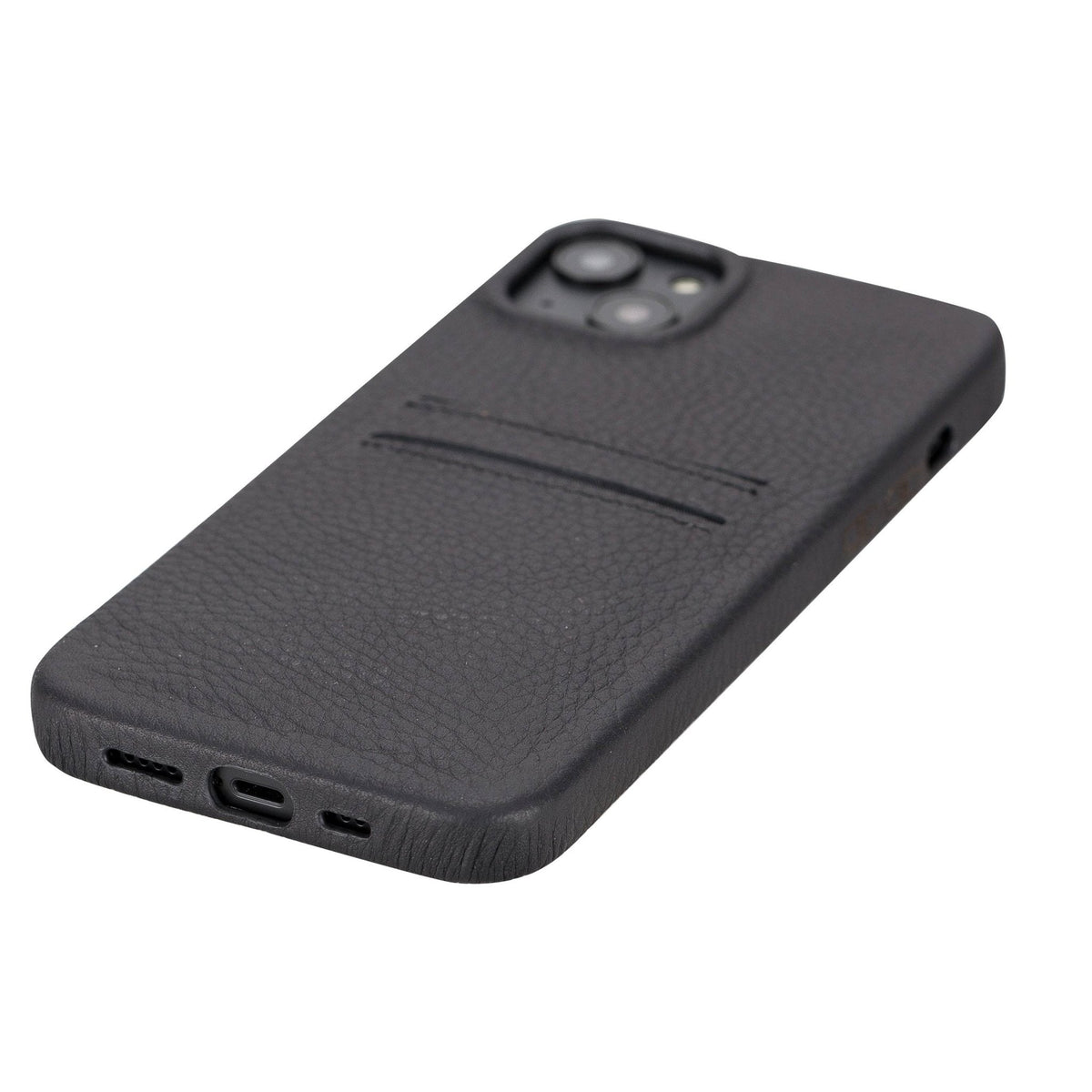 iPhone 14 Plus Leather Snap - On wallet case by Hardiston - premium iPhone 14 Cases