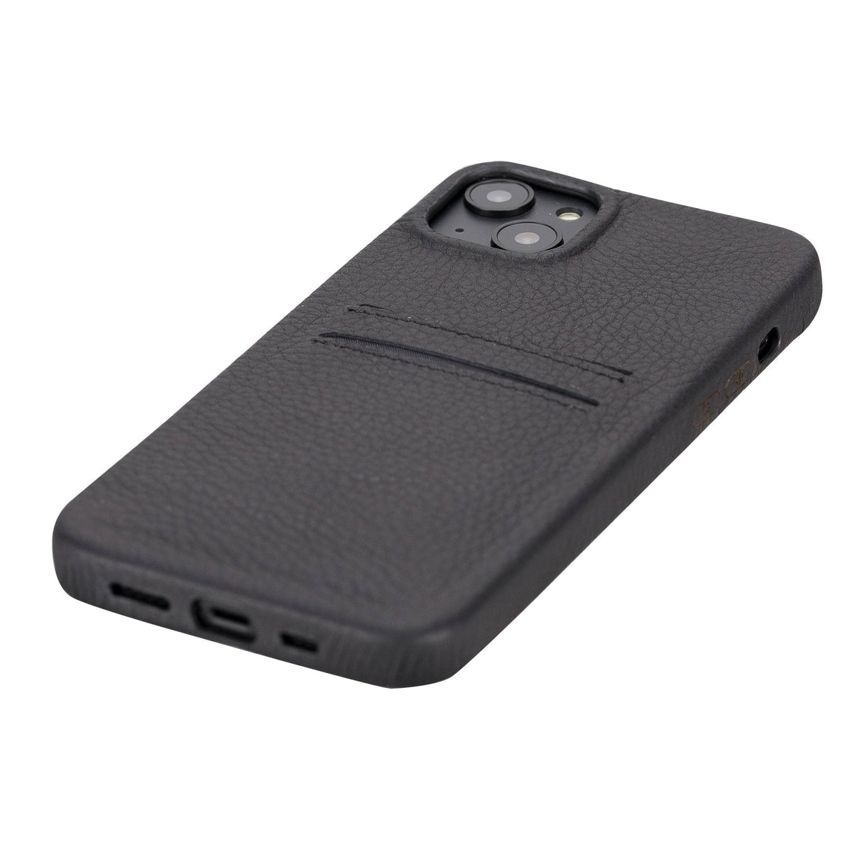 iPhone 14 Plus Leather Snap - On wallet case by Hardiston - premium iPhone 14 Cases