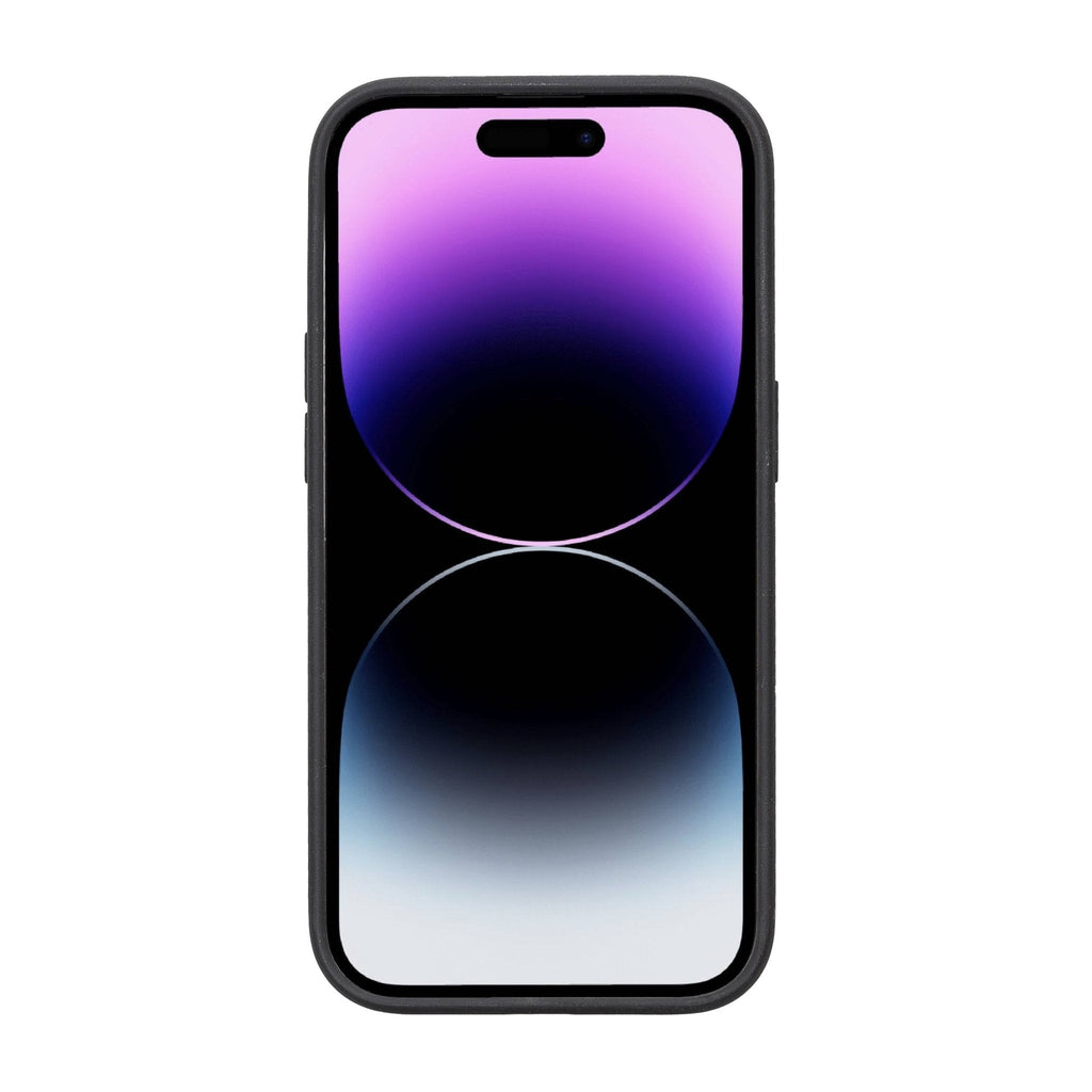 iPhone 14 Pro Leather Snap - on Flex Flat by Hardiston - premium iPhone 14 Cases