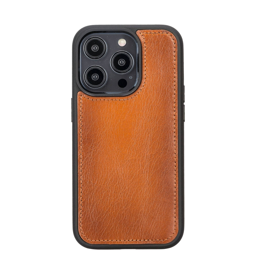 iPhone 14 Pro Leather Snap - on Flex Flat by Hardiston - premium iPhone 14 Cases