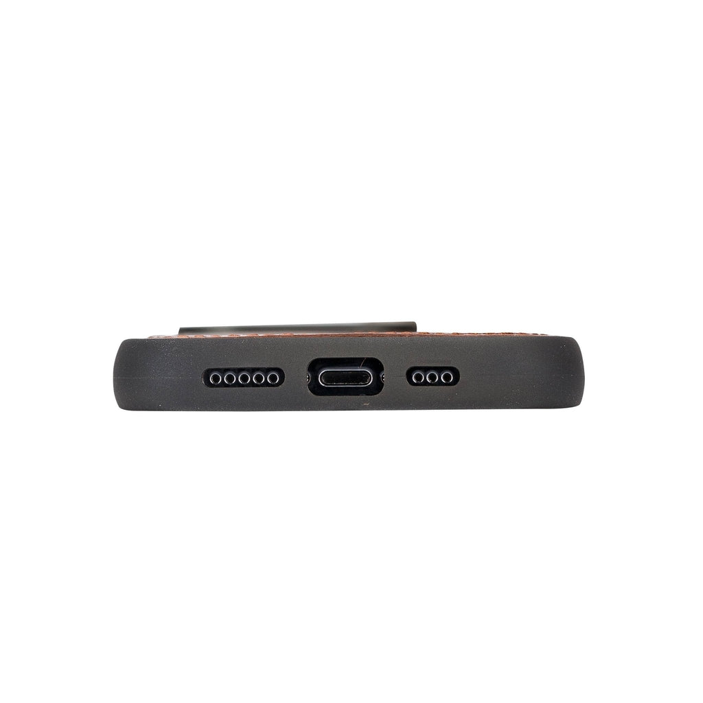 iPhone 14 Pro Leather Snap - on Flex Flat by Hardiston - premium iPhone 14 Cases