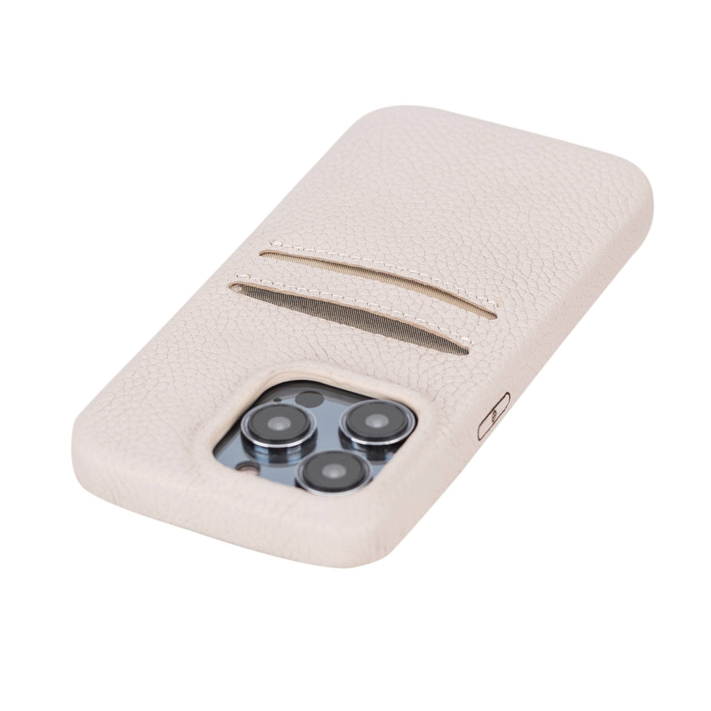 iPhone 14 Pro Leather Snap - on wallet case by Hardiston - premium iPhone 14 Cases