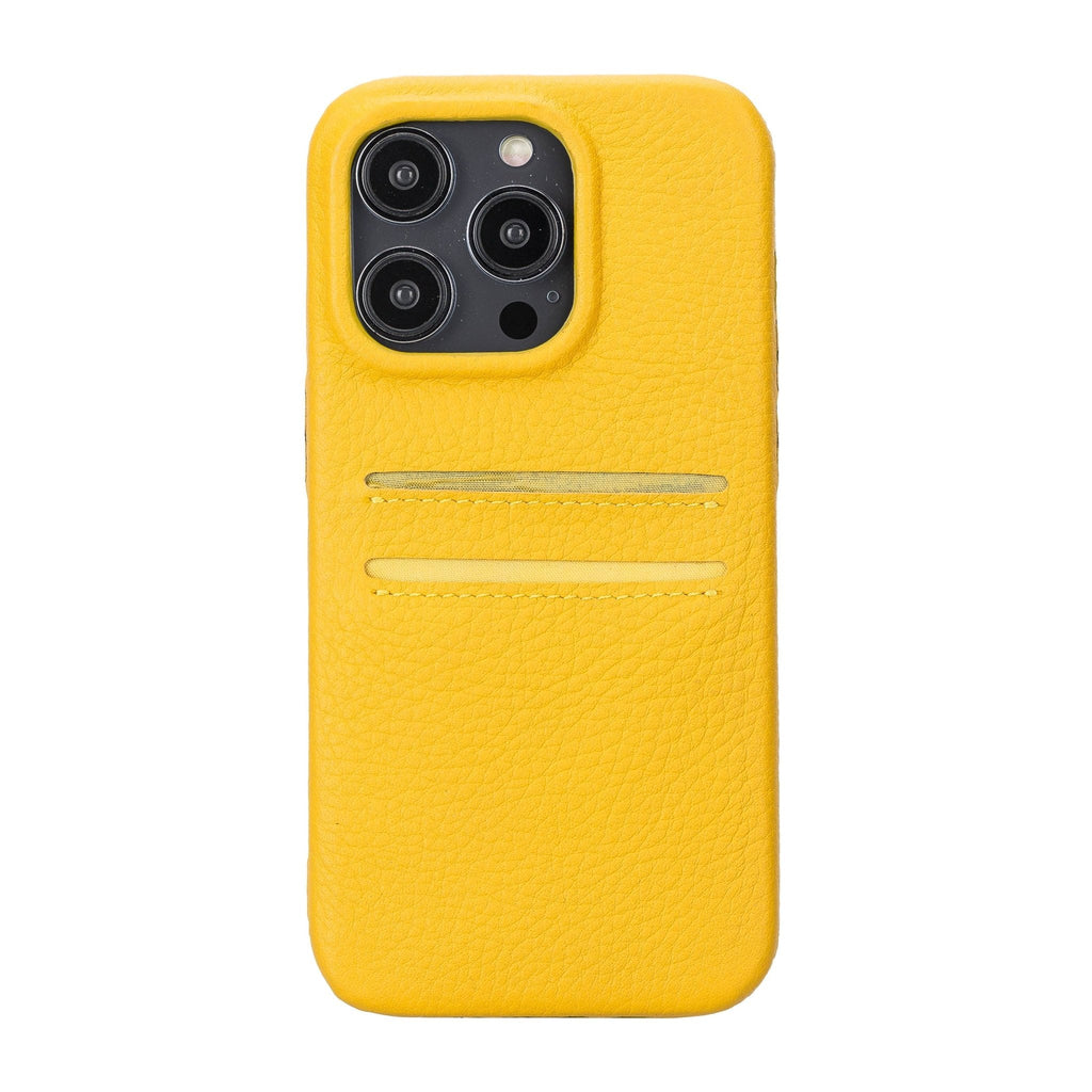 iPhone 14 Pro Leather Snap - on wallet case by Hardiston - premium iPhone 14 Cases
