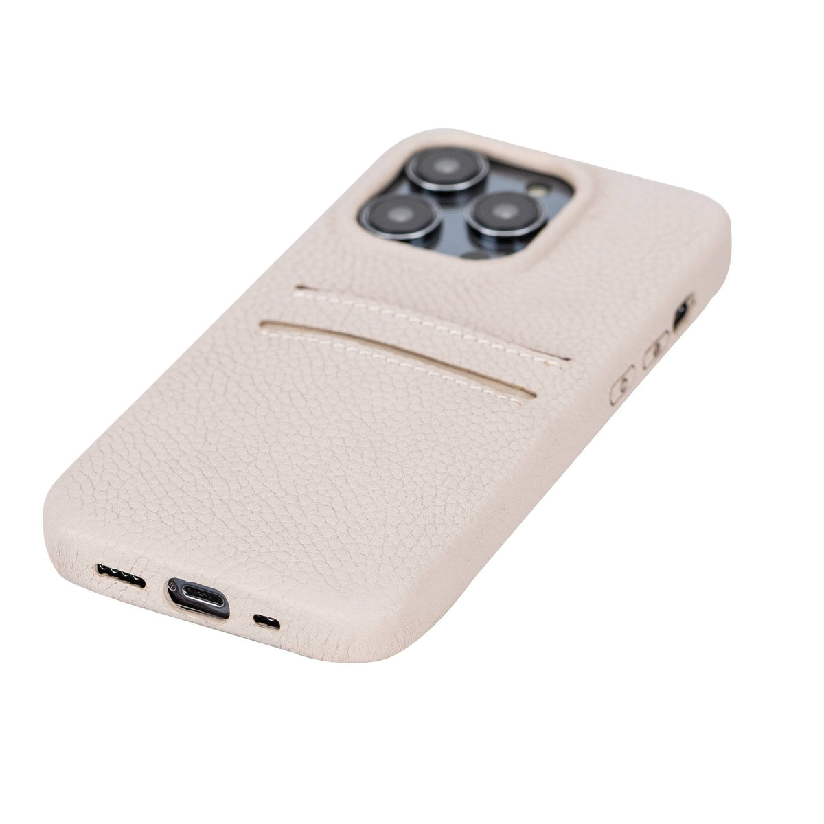 iPhone 14 Pro Leather Snap - on wallet case by Hardiston - premium iPhone 14 Cases
