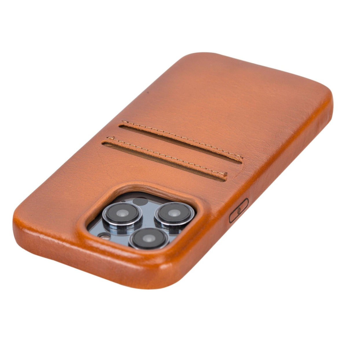 iPhone 14 Pro Leather Snap - on wallet case by Hardiston - premium iPhone 14 Cases