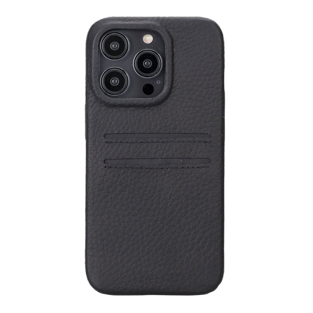 iPhone 14 Pro Leather Snap - on wallet case by Hardiston - premium iPhone 14 Cases