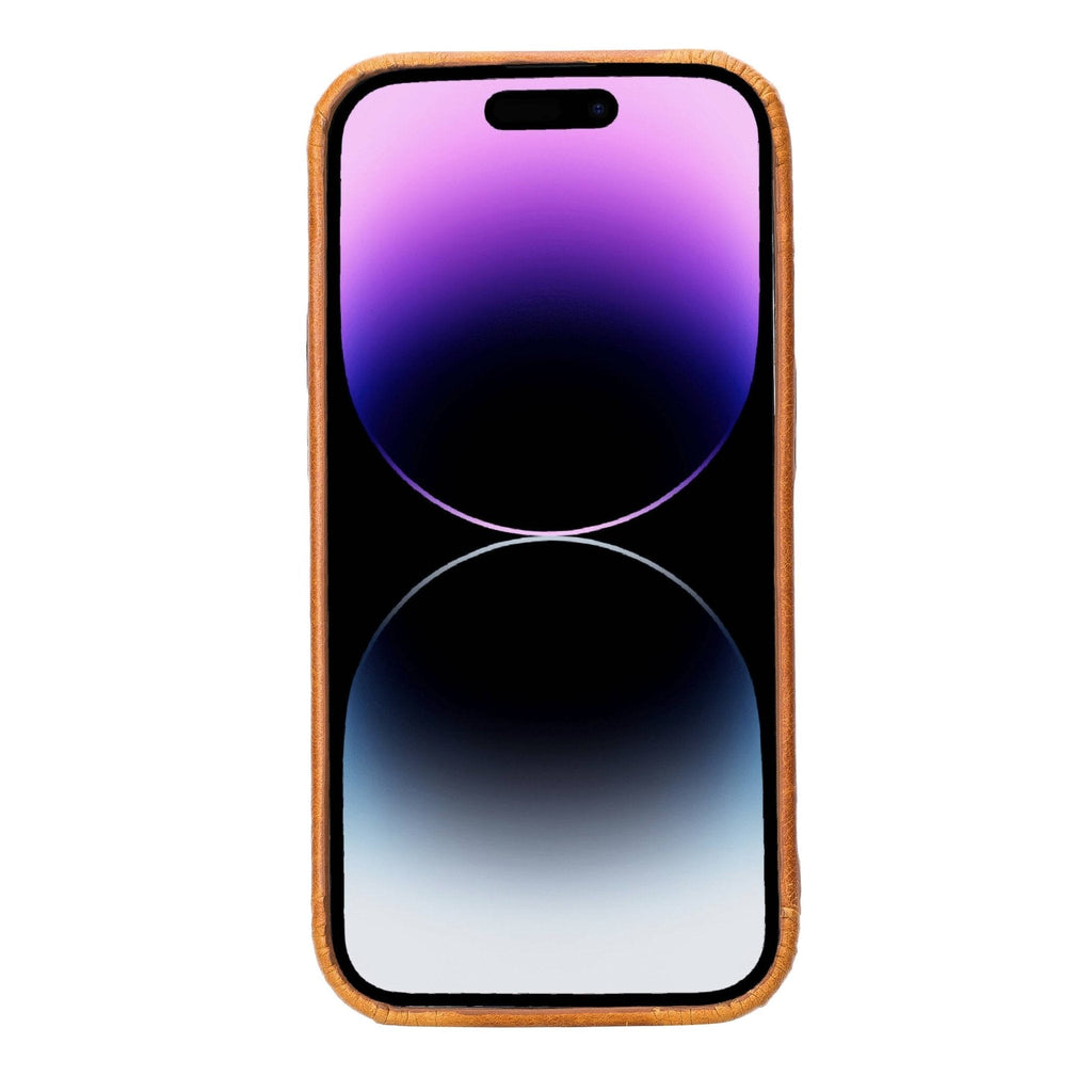 iPhone 14 Pro Leather Snap - on wallet case by Hardiston - premium iPhone 14 Cases