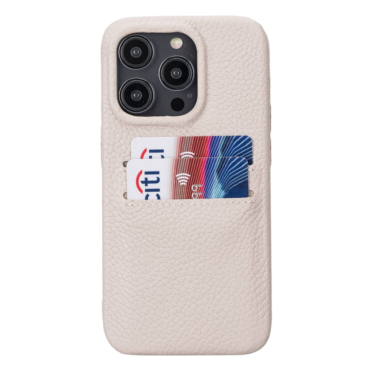 iPhone 14 Pro Leather Snap - on wallet case by Hardiston - premium iPhone 14 Cases