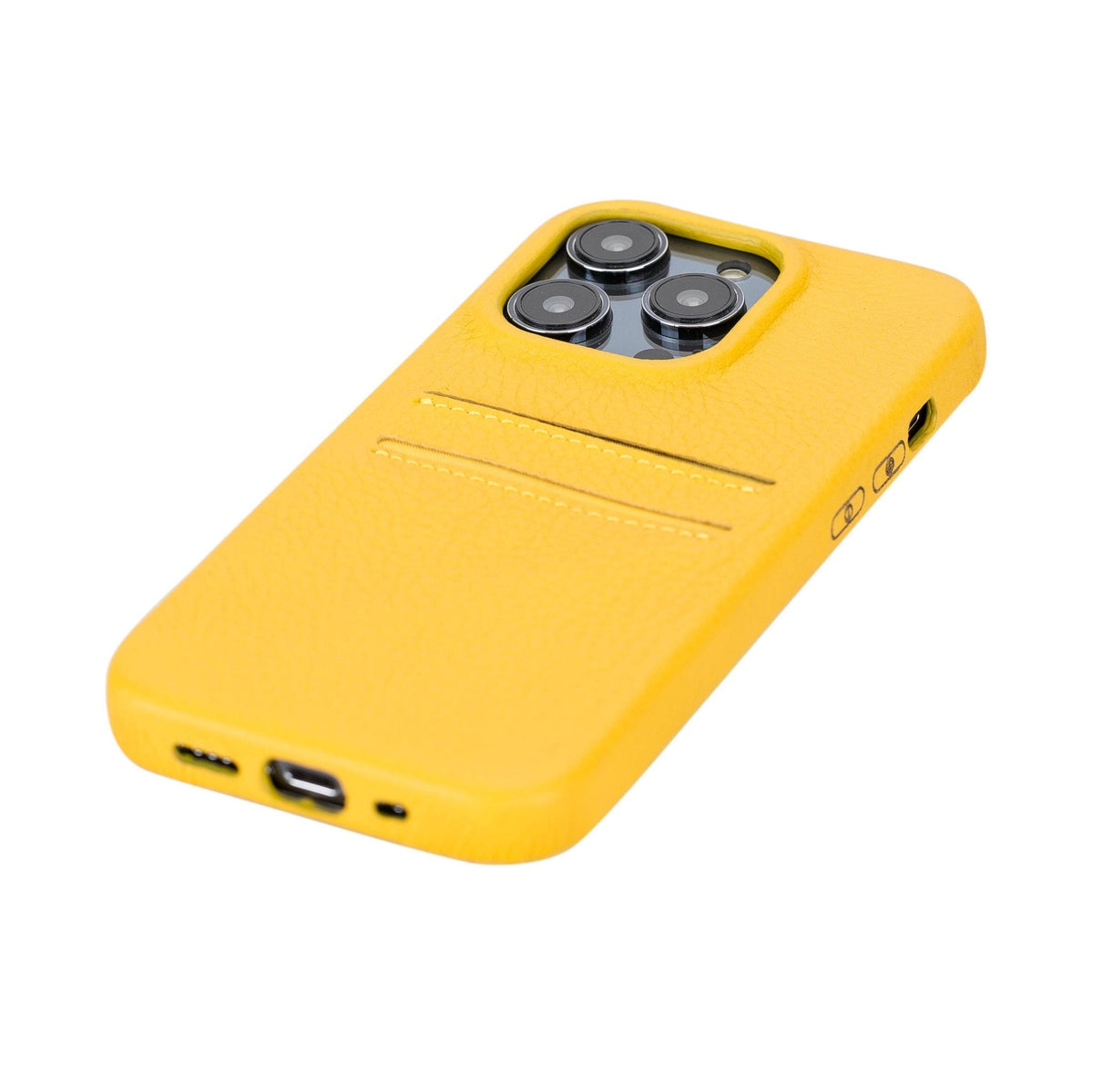 iPhone 14 Pro Leather Snap - on wallet case by Hardiston - premium iPhone 14 Cases