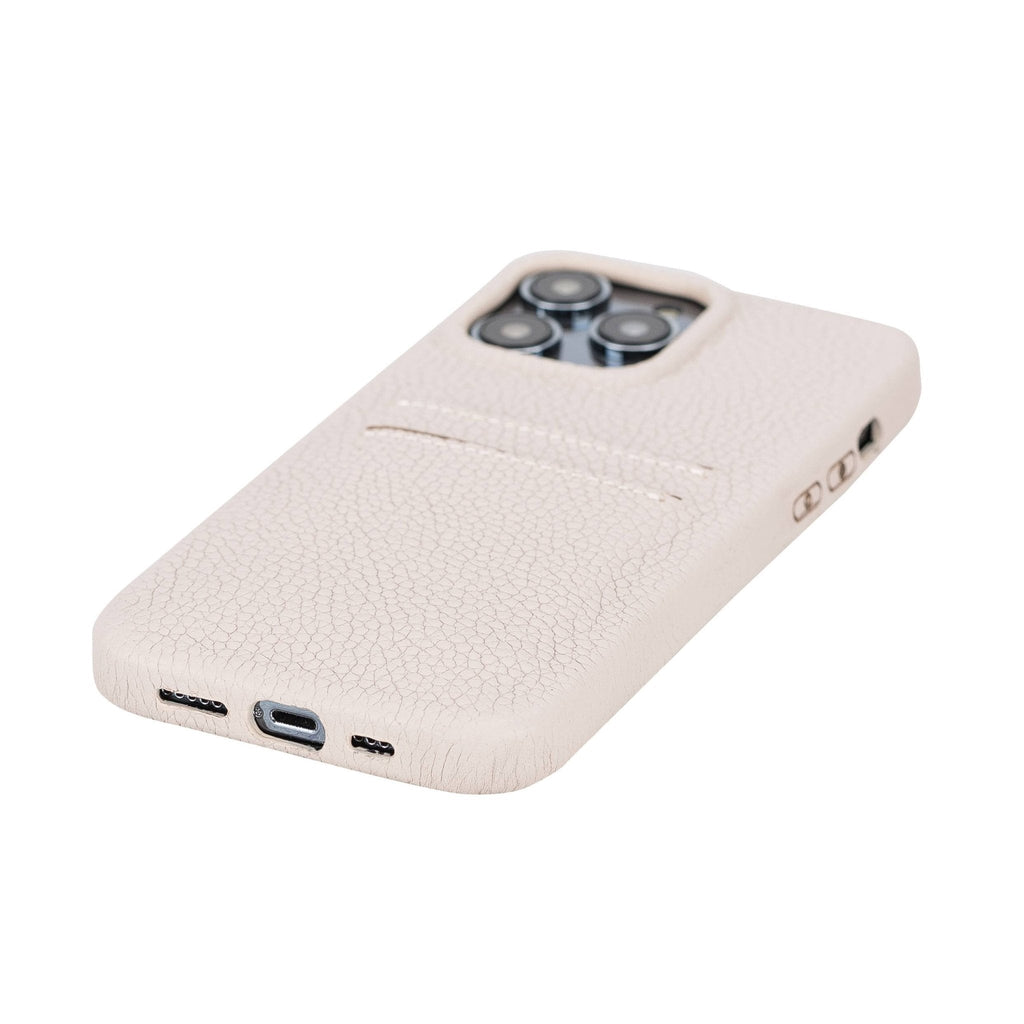 iPhone 14 Pro Max Leather Snap - on wallet phone case by Hardiston - premium iPhone 14 Cases