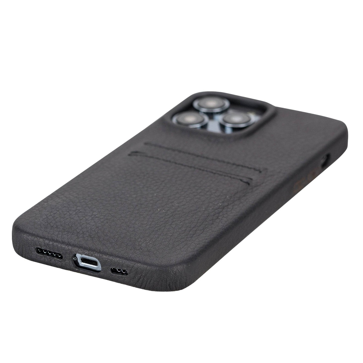 iPhone 14 Pro Max Leather Snap - on wallet phone case by Hardiston - premium iPhone 14 Cases