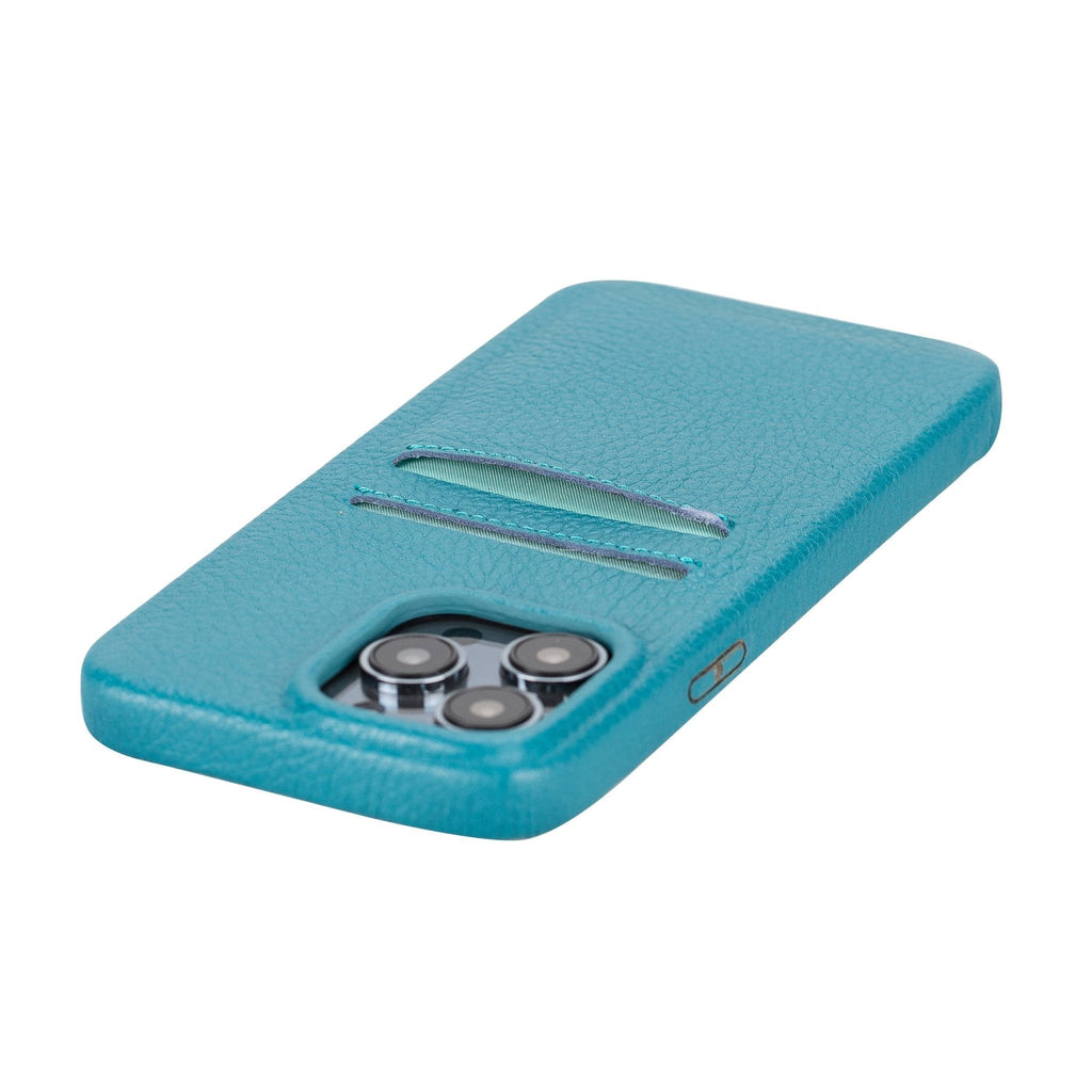iPhone 14 Pro Max Leather Snap - on wallet phone case by Hardiston - premium iPhone 14 Cases