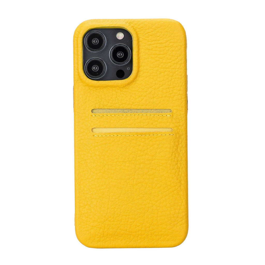 iPhone 14 Pro Max Leather Snap - on wallet phone case by Hardiston - premium iPhone 14 Cases