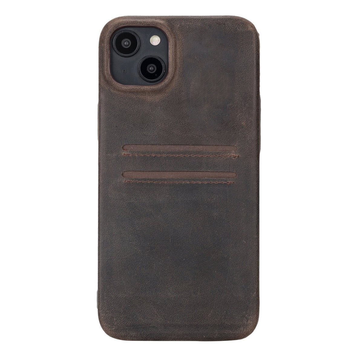 iPhone 15 Plus Leather Snap - On Wallet Phone case by Hardiston - premium iPhone 15 Cases