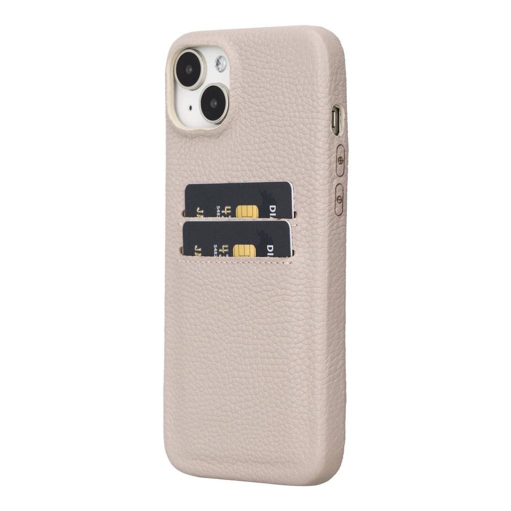 iPhone 15 Plus Leather Snap - On Wallet Phone case by Hardiston - premium iPhone 15 Cases