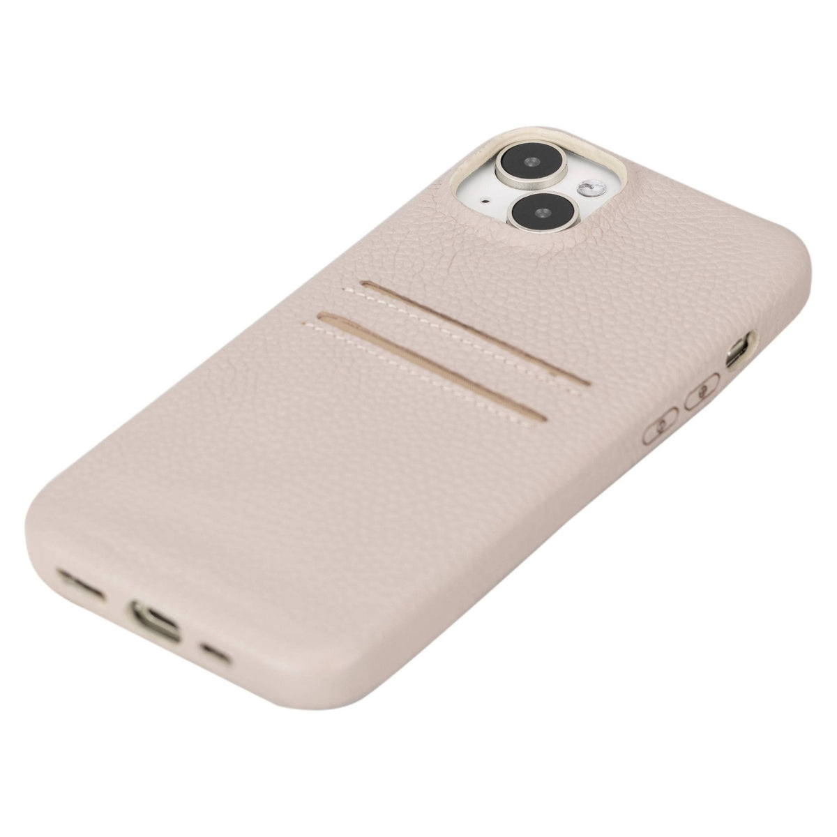 iPhone 15 Plus Leather Snap - On Wallet Phone case by Hardiston - premium iPhone 15 Cases