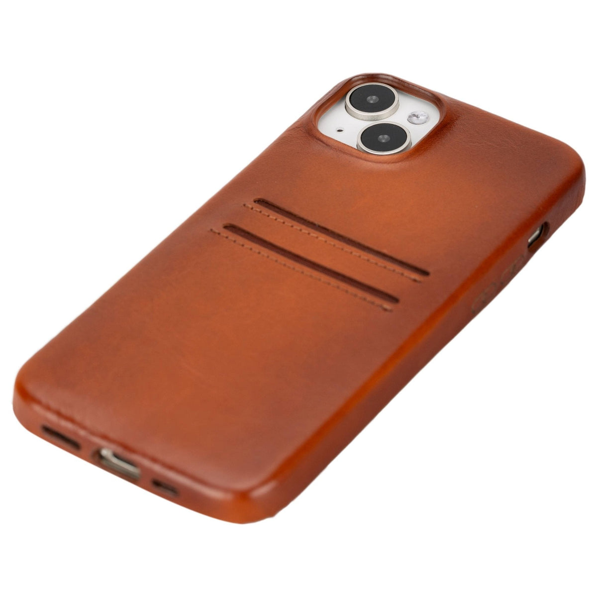 iPhone 15 Plus Leather Snap - On Wallet Phone case by Hardiston - premium iPhone 15 Cases