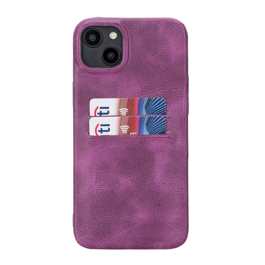 iPhone 15 Plus Leather Snap - On Wallet Phone case by Hardiston - premium iPhone 15 Cases