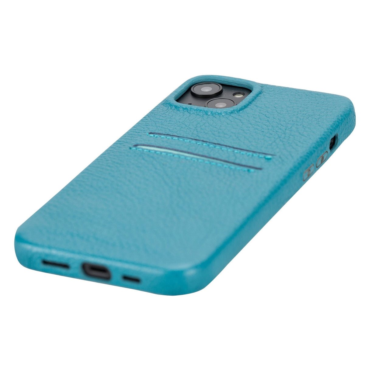 iPhone 15 Plus Leather Snap - On Wallet Phone case by Hardiston - premium iPhone 15 Cases