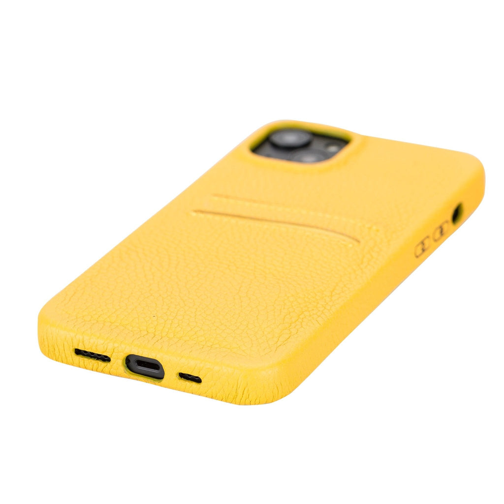 iPhone 15 Plus Leather Snap - On Wallet Phone case by Hardiston - premium iPhone 15 Cases