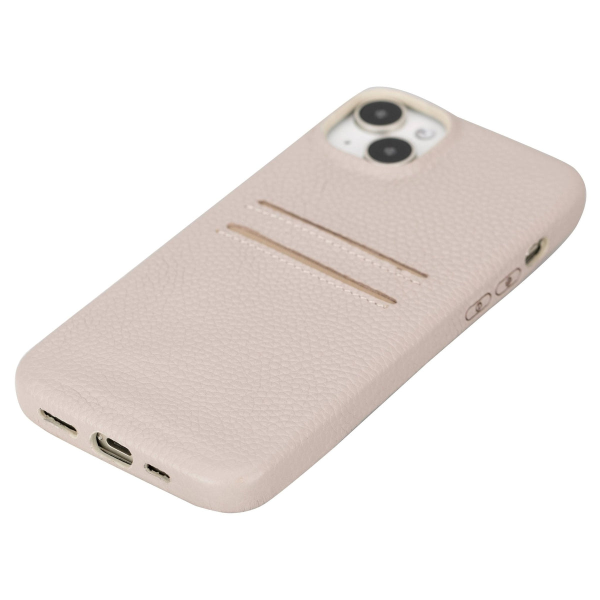 iPhone 15 Plus Leather Snap - On Wallet Phone case by Hardiston - premium iPhone 15 Cases