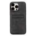 iPhone 15 Pro Max Leather Snap - on wallet case by Hardiston - premium iPhone 15 Cases