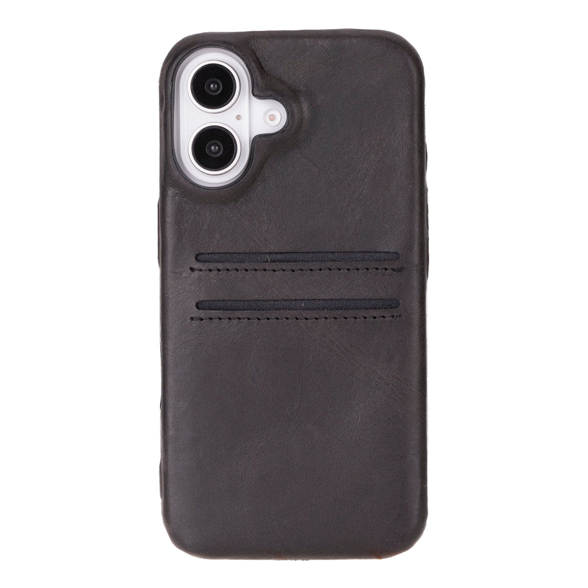 iPhone 16 E Snap - on Leather Wallet Case by Hardiston - premium iPhone 16 Cases