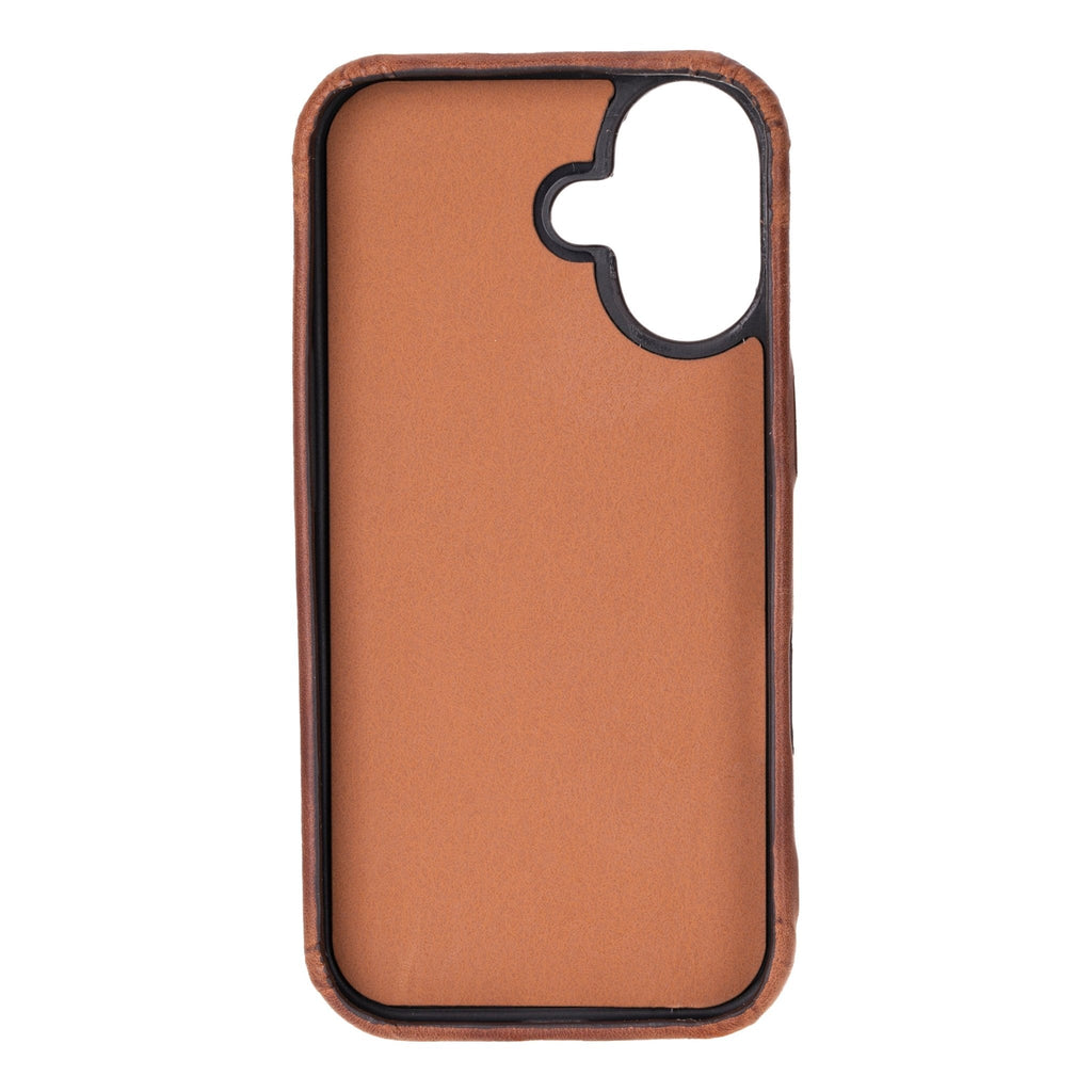 iPhone 16 E Snap - on Leather Wallet Case by Hardiston - premium iPhone 16 Cases