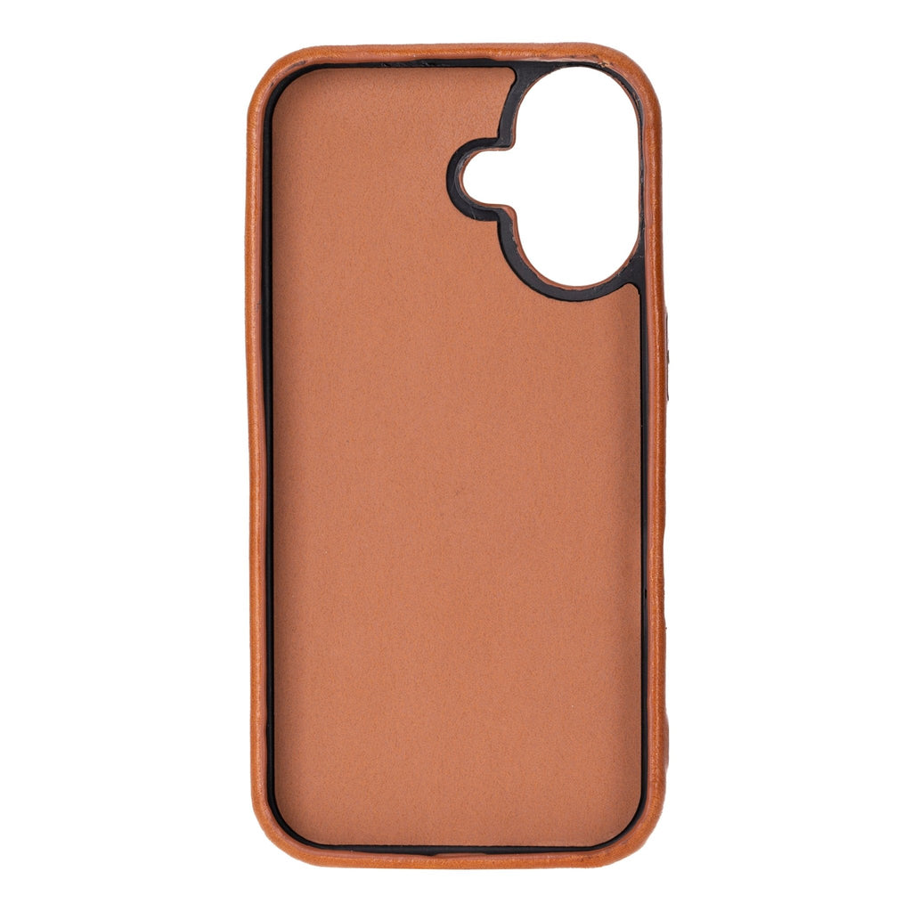 iPhone 16 Plus Leather Snap - On Wallet case by Hardiston - premium iPhone 16 Cases