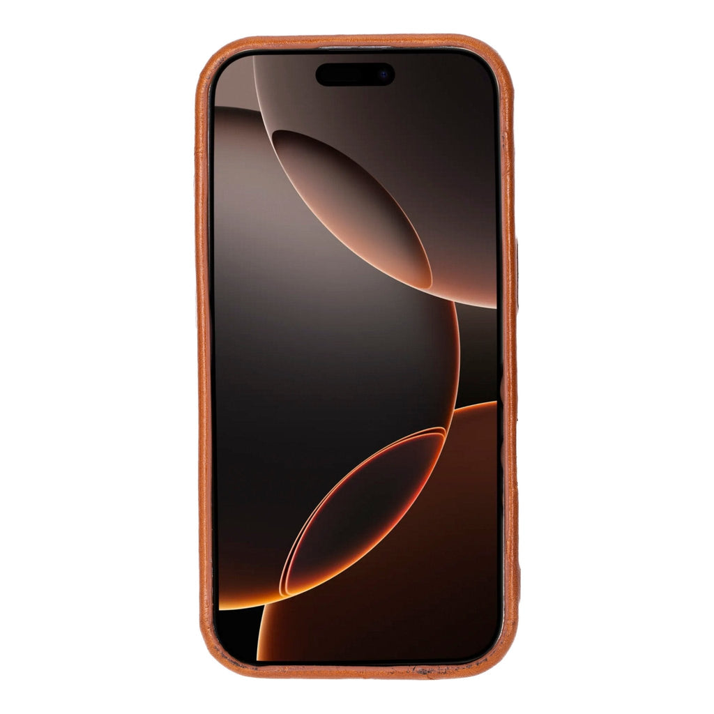 iPhone 16 Pro Leather Snap - on wallet case by Hardiston - premium iPhone 16 Cases