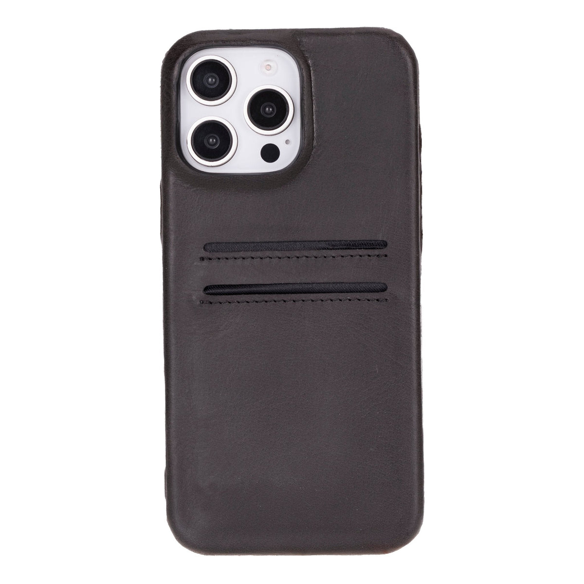 iPhone 16 Pro Max Leather Snap - on wallet case by Hardiston - premium iPhone 16 Cases