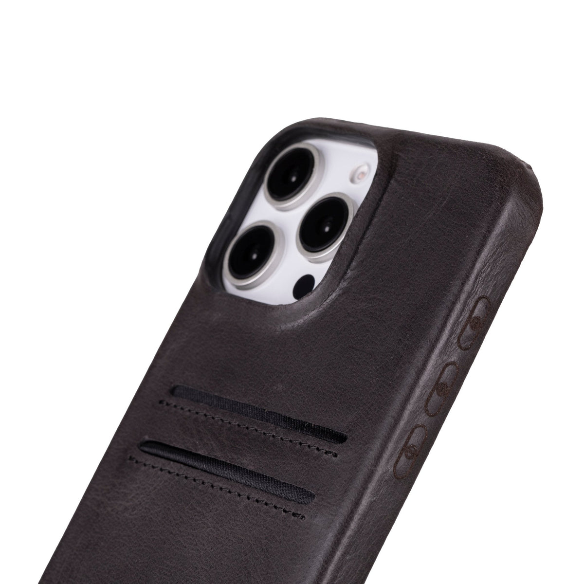 iPhone 16 Pro Max Leather Snap - on wallet case by Hardiston - premium iPhone 16 Cases